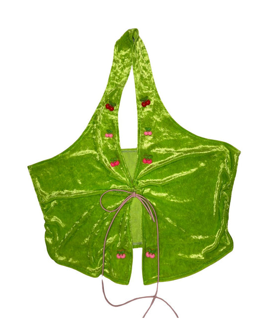 Cherry bomb halter